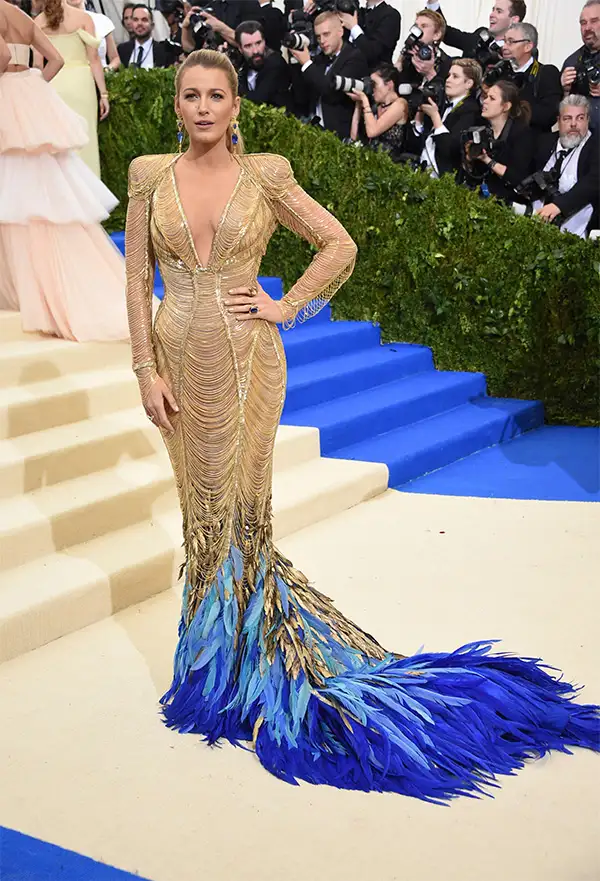 Resultado de imagen de met gala 2017 blake lively