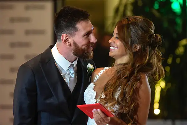 Lionel Messi marries childhood sweetheart Antonella Roccuzzo in 'wedding of the century'