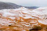 Snow falls in the Sahara desert for first time in 37 years