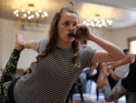 You'll want this 'happy hour'! Fitness trend that lets you mix beer and yoga