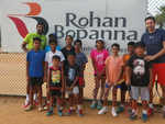 Tennis champ Rohan Bopanna is back in Bengaluru and already started training the next-gen