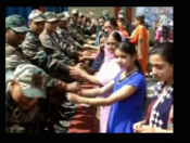 Women celebrate Raksha Bandhan with Army at LoC