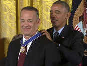 Obama awarding the nations highest civilian honor 