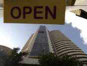 Sensex turns flat after rallying 100 pts