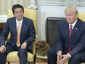 Japan's Abe meets with Trump in White House