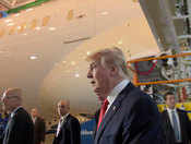 Trump tours Boeing facility in South Carolina