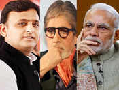 Akhilesh drags Amitabh Bachchan to target PM Modi