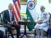 US Defence Secy. James Mattis calls on PM Modi