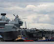 Britain's largest-ever warship sets sail