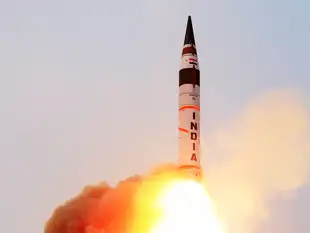 Image result for President of India Congratulates DRDO on the successful test-firing of Agni-V