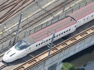 (Representative image) While India has tied up with Japan for its first high-speed train to run on a 505-km track between Mumbai and Ahmedabad, China is keen to work on other proposed routes.