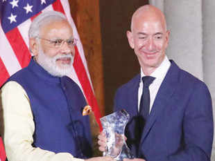 Amazon's $5 billion  investment to take it past combined capital raised by Flipkart, Snapdeal - Economic Times