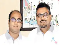 Venugopal Pottu (left) and Nitin Pandey, Co-founders, Parentune.