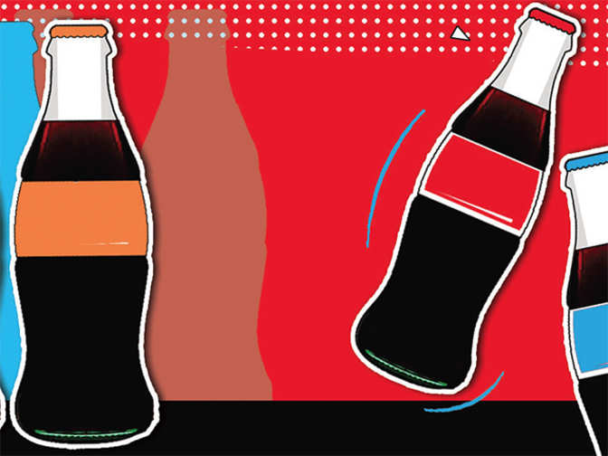 Coca-Cola and PepsiCo set up  teams to track smaller regional brands that are stealing market share - Economic Times