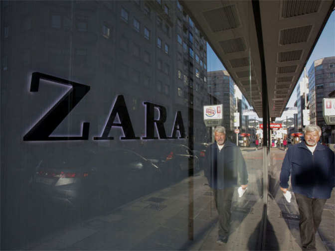 Note ban  continues to dampen sales of brands like Zara, H M, Massimo Dutti - Economic Times