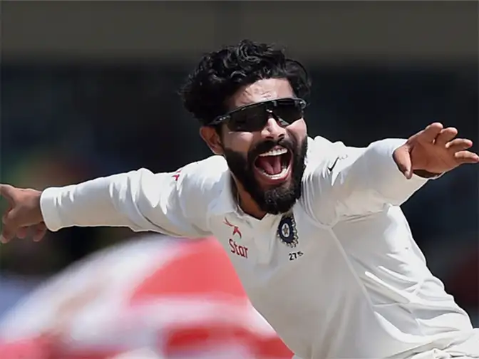 Ravindra Jadeja plays a sweet symphony