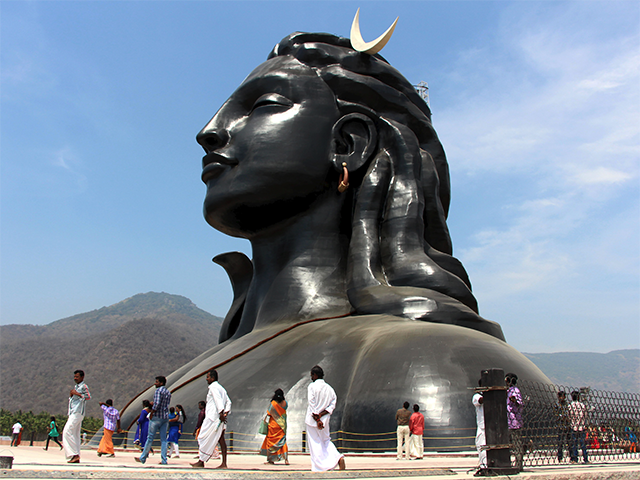 Adiyogi Shiva statue in Tamil Nadu declared largest bust by Guinness