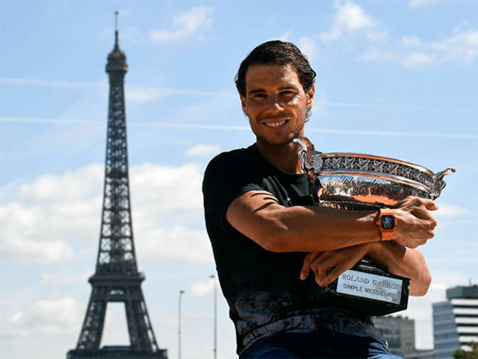Rafa wins in Paris, 200 kids in Anantapur to celebrate with cake and games! - Economic Times