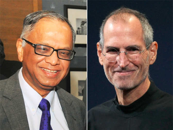 What's common between Narayana Murthy and Steve Jobs? - Economic Times