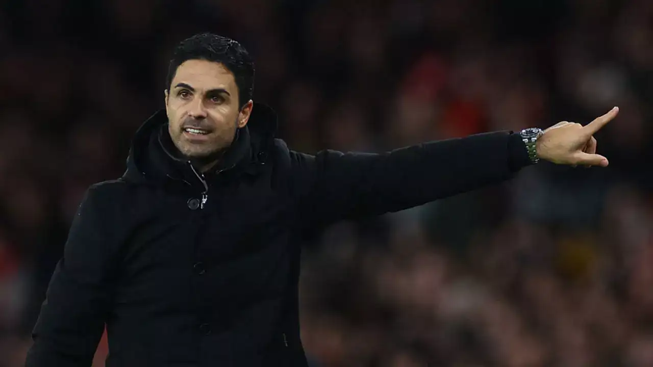 Arsenal manager Arteta dismisses 'bottlers' talk amid title wobble