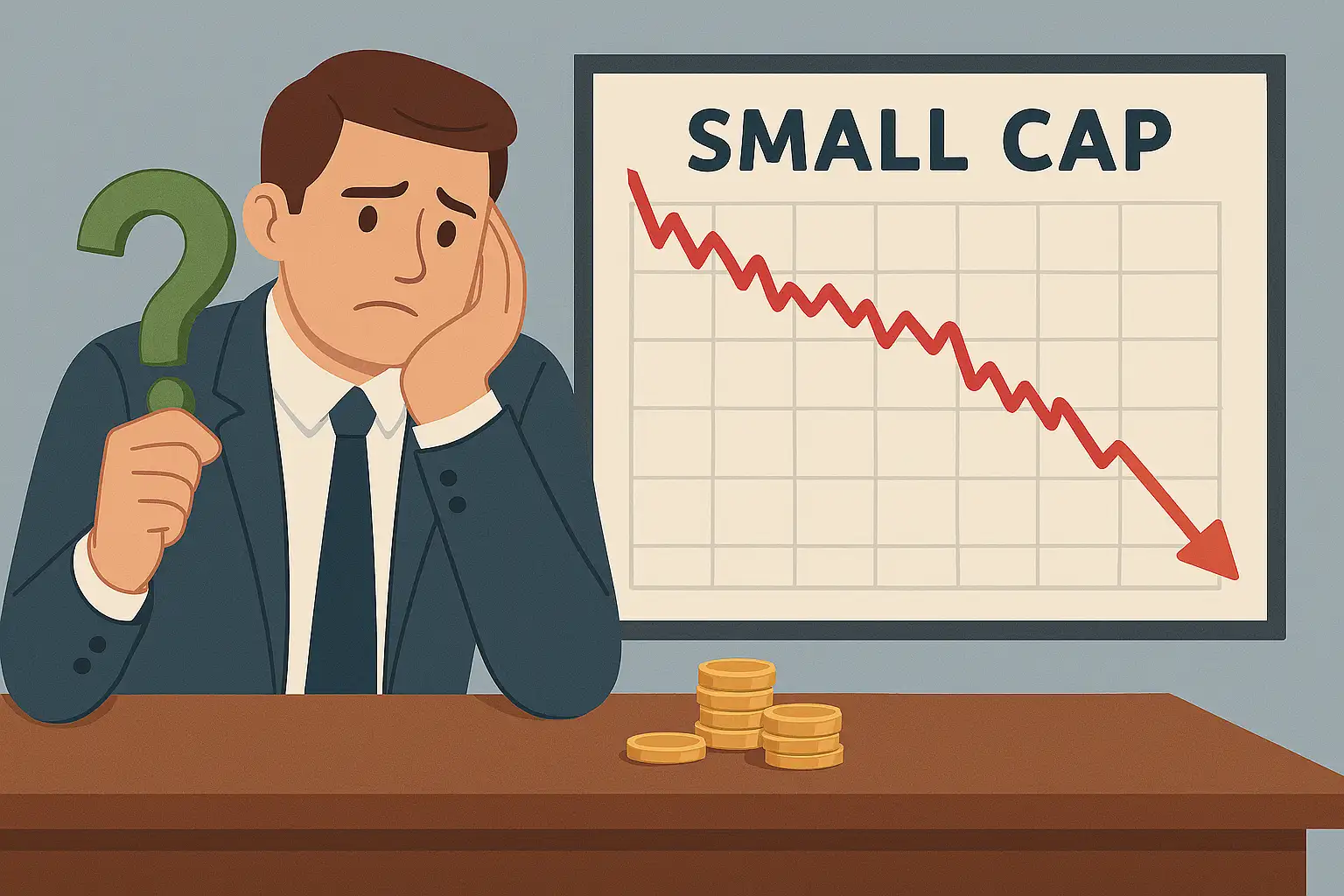 Smallcap MFs fall up to 5% in 3 months. Should investors consider this a warning sign?