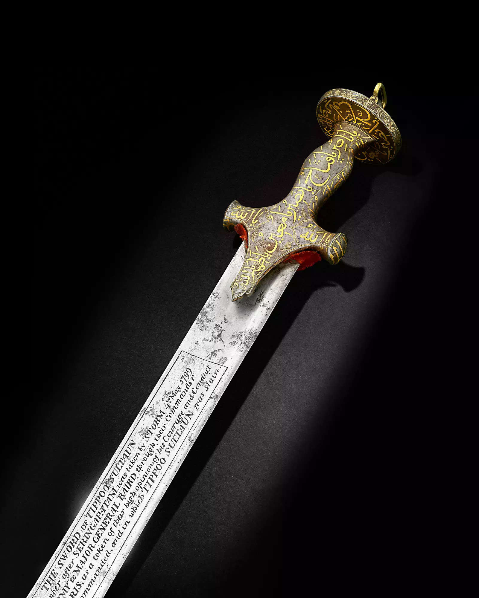 Tipu Sultan's bedchamber sword creates new auction record in UK