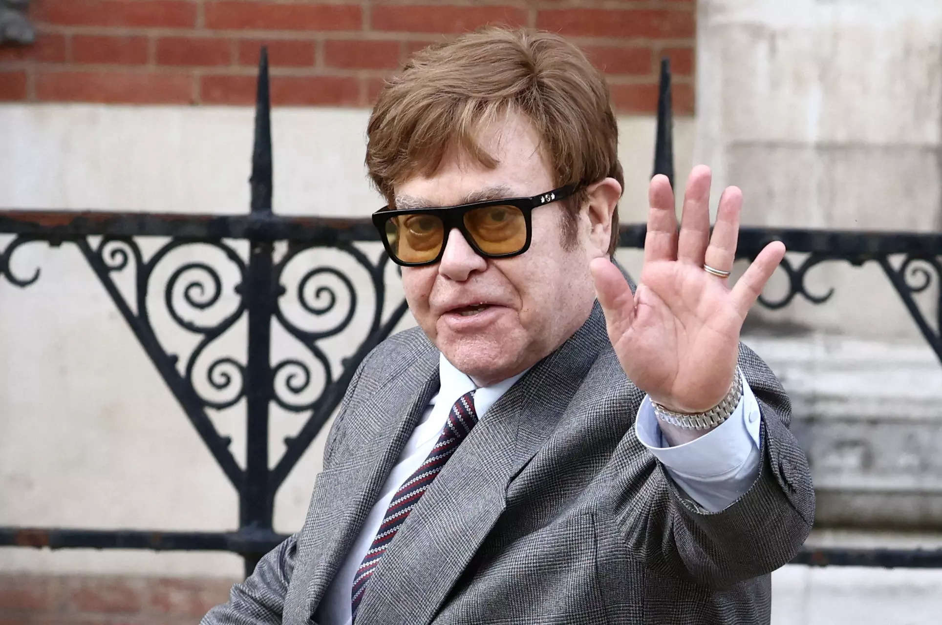 Sir Elton John released from hospital post treatment for injuries after Fall at French Villa