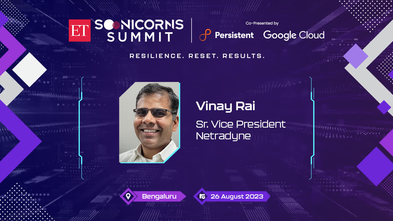 ET Soonicorns Summit 2023 | Netradyne ‘s Vinay Rai on tech, road safety & government support