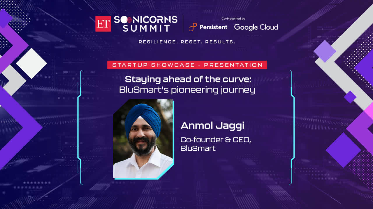 ET Soonicorns Summit 2023 Delhi-NCR |Staying ahead of the curve: BluSmart's pioneering journey