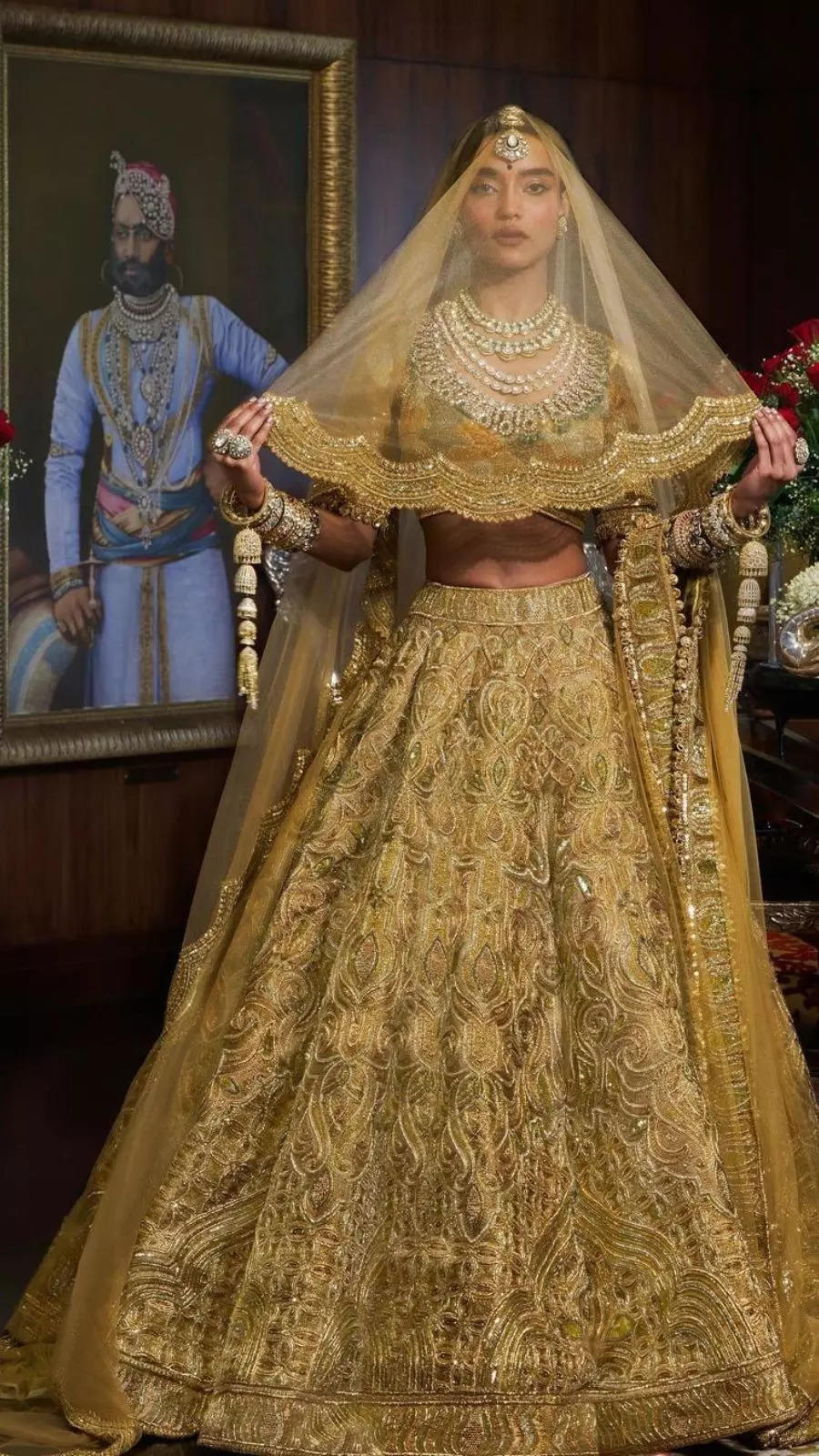 Buy Brown Wedding Wear Lehenga Sets for Women Online in India - Indya