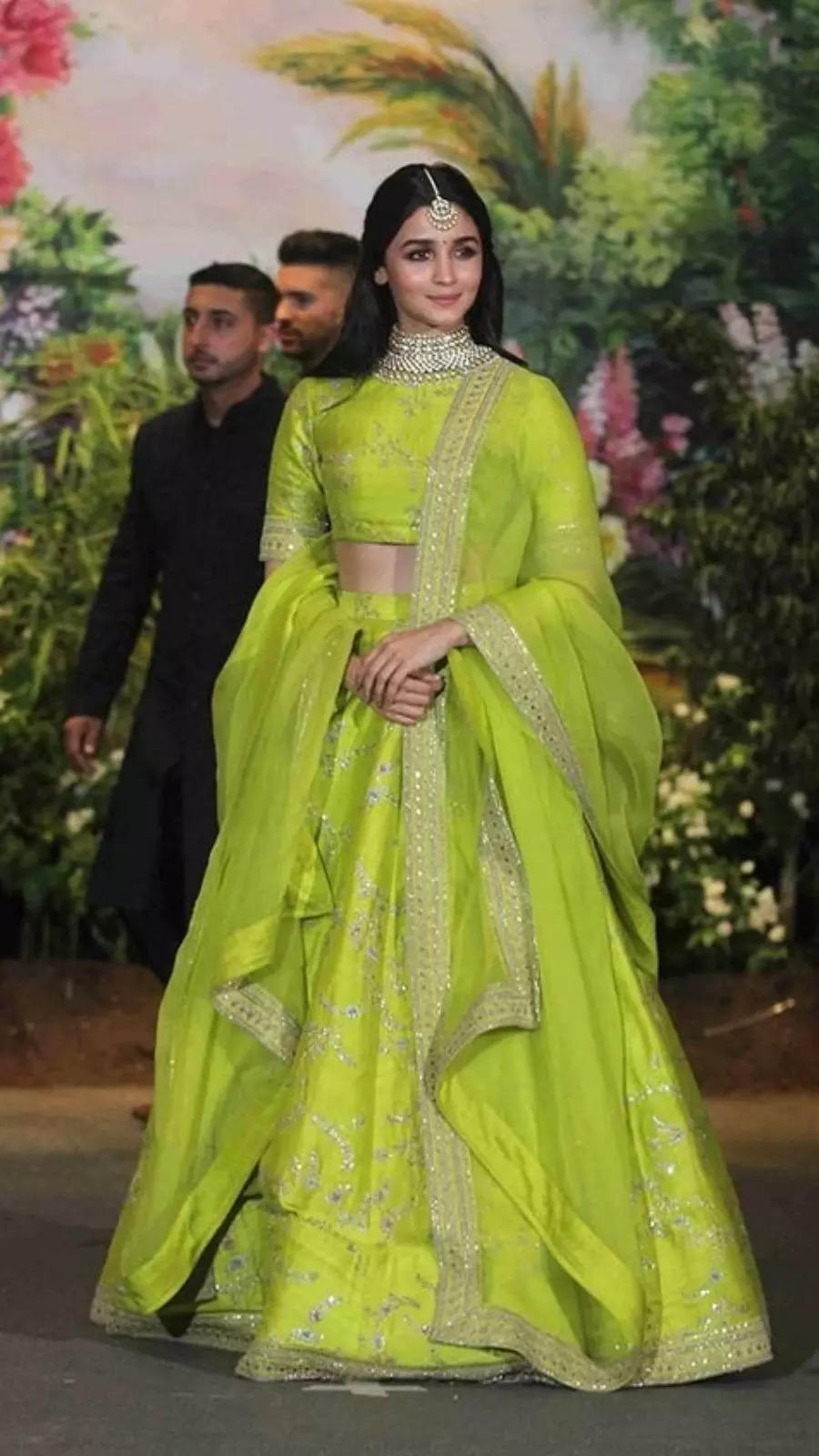 Green color Bridal Designer lehenga choli for Wedding | Designer lehenga  choli, Lehenga choli online, Bollywood lehenga