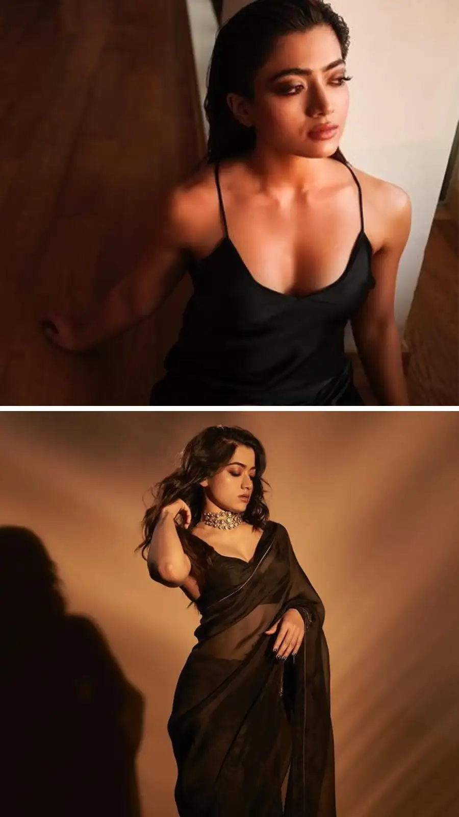 Rashmika Mandanna: 10 Times Rashmika Mandanna Killed It In Black Dresses |  EconomicTimes