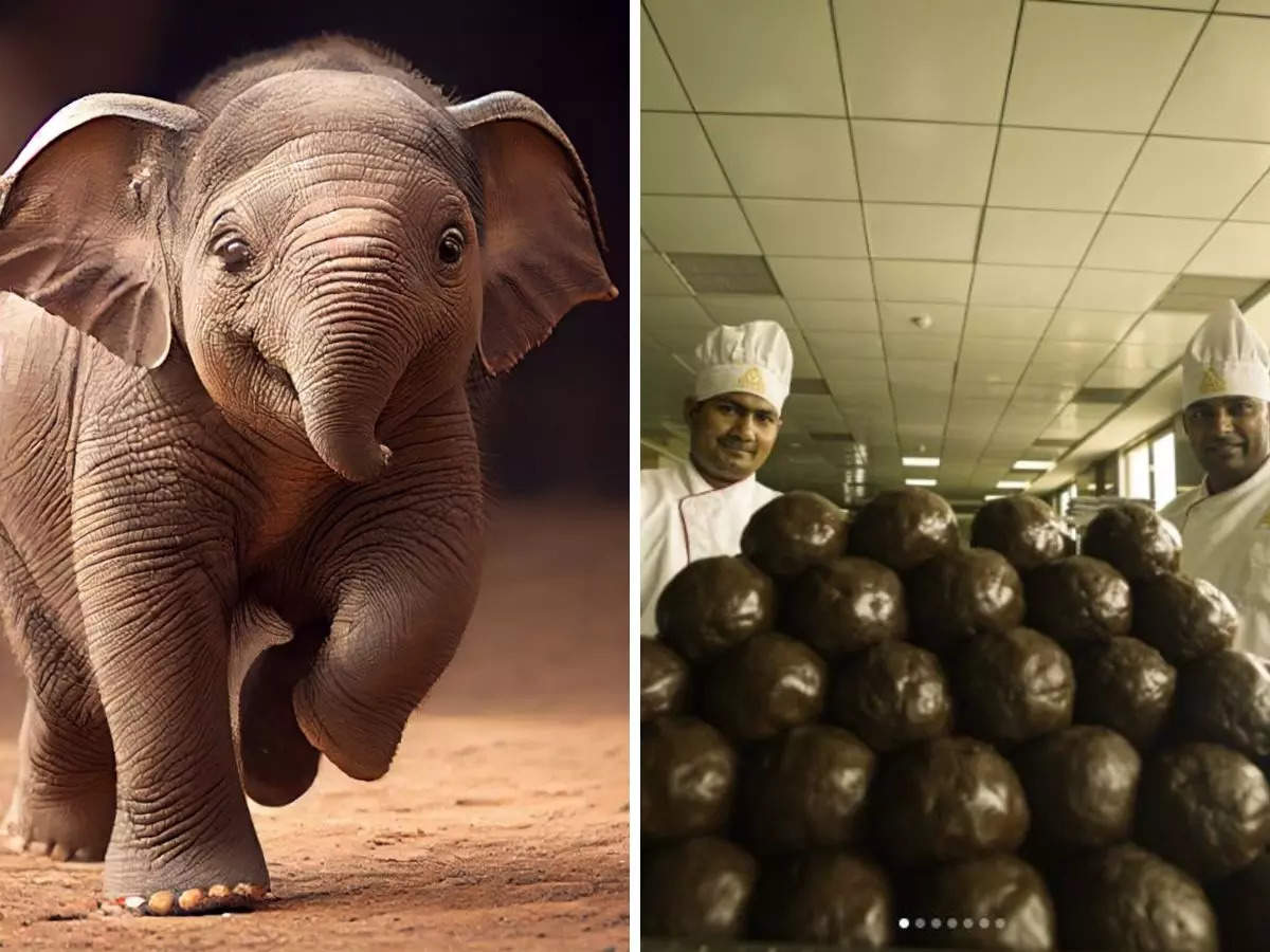 Elephants rule the roost at Ambani Animal Rescue Centre, are fed khichdi, apples, and popcorn daily!