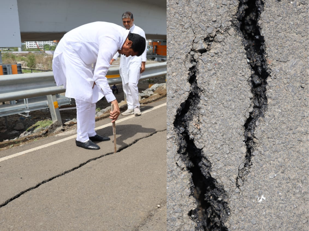 Cracks on Mumbai's Atal Setu? Congress alleges corruption, BJP fires back