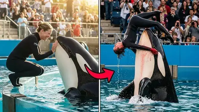 Orca attack or online hoax? The truth behind 'marine trainer' Jessica Radcliffe's viral TikTok video - The Economic Times