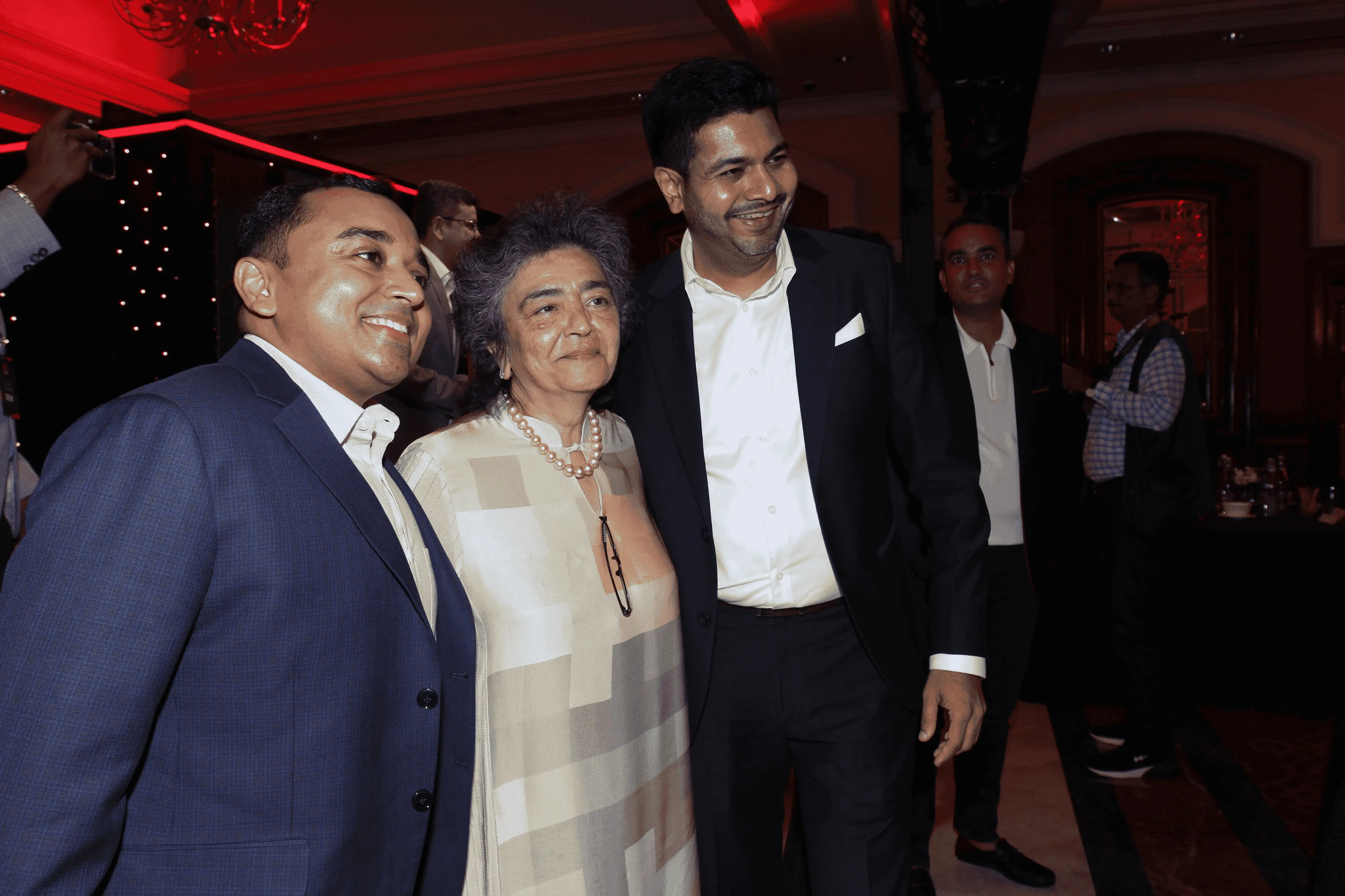 Jury member Zia Mody, Co-founder & Managing Partner, AZB & Partners, with Supratim Chakraborty, Khaitan & Co and Anand Shah, AZB & Partners