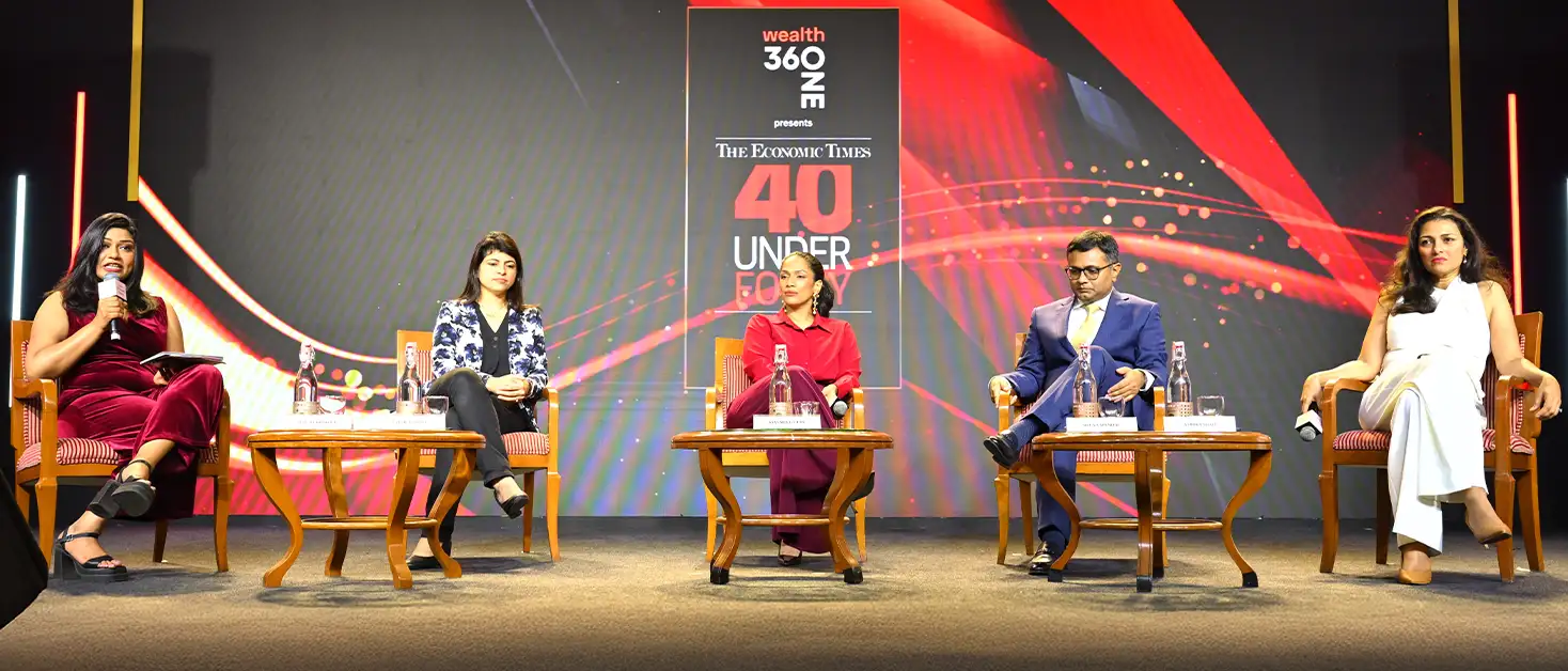 Geetika Mehta, Masaba Gupta, Shuva Mandal and Ameera Shah in a panel discussion | 2025