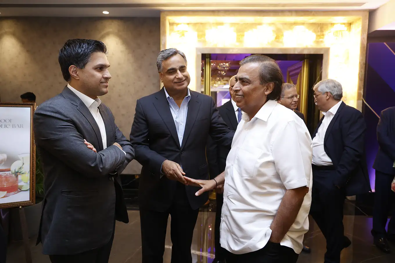 Leaders in synergy with Mukesh Ambani