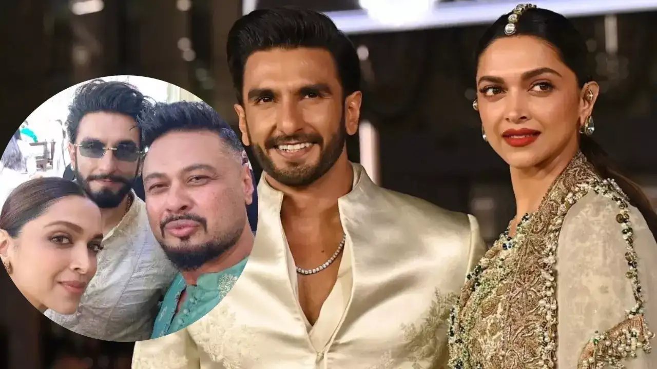 Ranveer Singh and Deepika Padukone at Eka Lakhani's wedding – candid viral moment