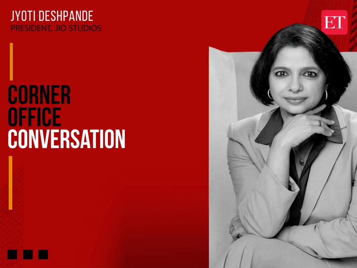 Corner Office Conversation: Jio Studios President Jyoti Deshpande’s $100B Dream