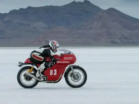 Royal Enfield sets new Land Speed record - The Economic Times