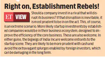 Big family businesses like Reliance, Birla showing more interest in startups in the digital space Big family businesses like Reliance, Birla showing more interest in startups in the digital space