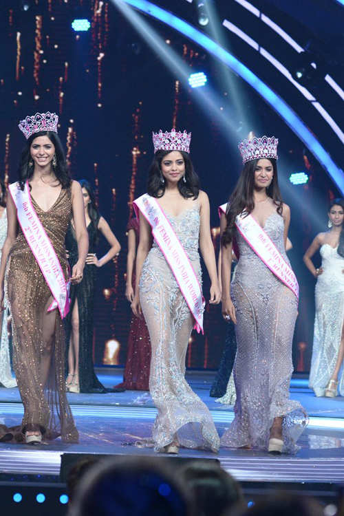 Priyadarshini Chatterjee crowned Miss India World 2016 - The Economic Times