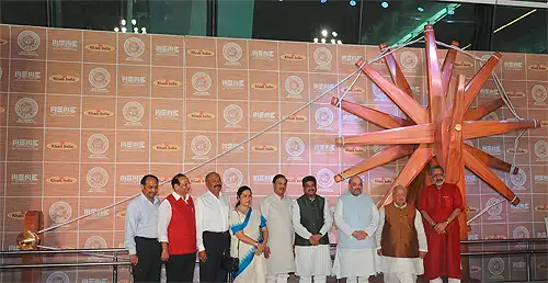 World's largest spinning wheel inaugurated at the Indira Gandhi International Airport World's largest spinning wheel inaugurated at the Indira Gandhi International Airport