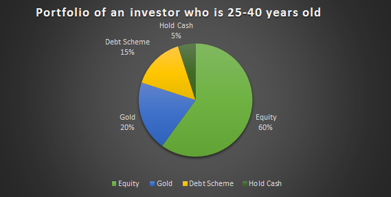 ideal investment portfolio for 20 year old