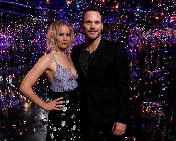 Jennifer Lawrence Chris Pratt Wedding Artist And World Artist News