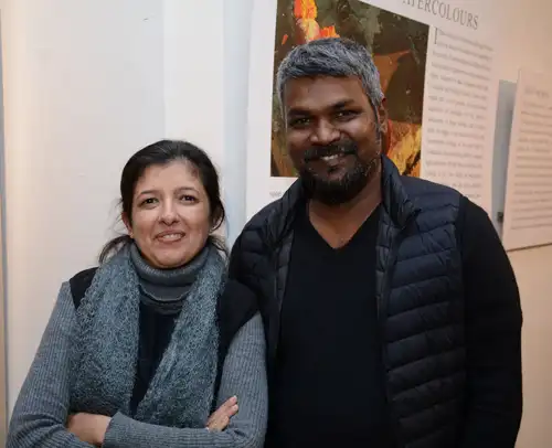 Kapil Dev presents artist Paresh Maity’s book Kapil Dev presents artist Paresh Maity’s book