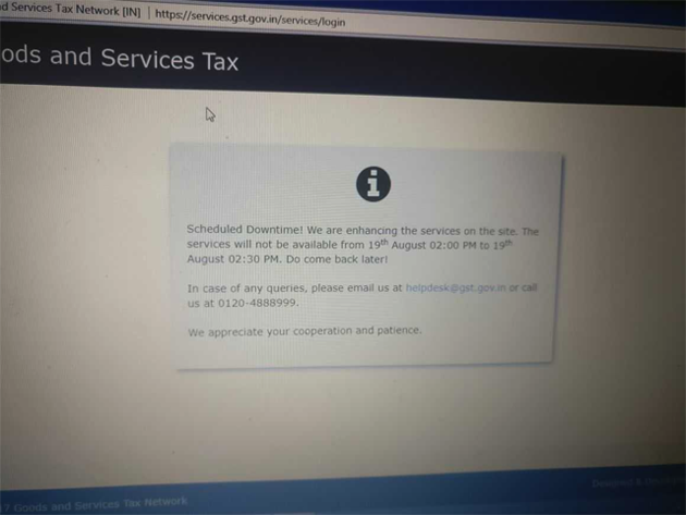 GST returns: GST portal stops functioning, fails to resume after