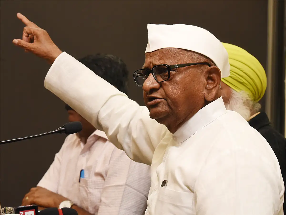 Anna Hazare warns `maun-vrat' agriculture
