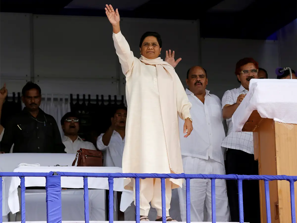 Mayawati accuses indulging 'petty' politics